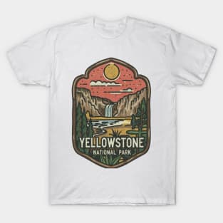 Yellowstone National Park Badge T-Shirt